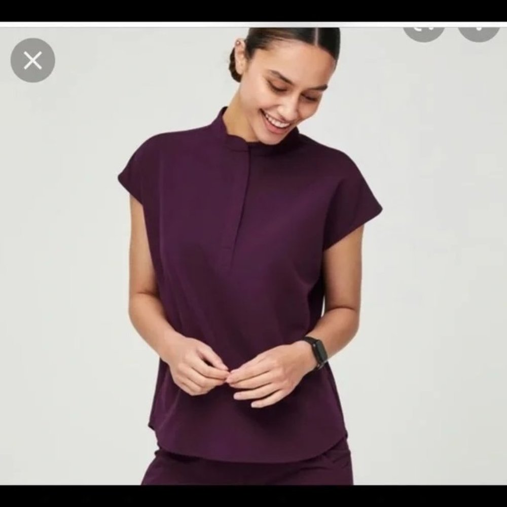 FIGS Deep Purple Rafaela size L